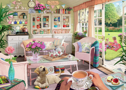 RAVENSBURGER THE TEA SHED 1000 BRIKKER