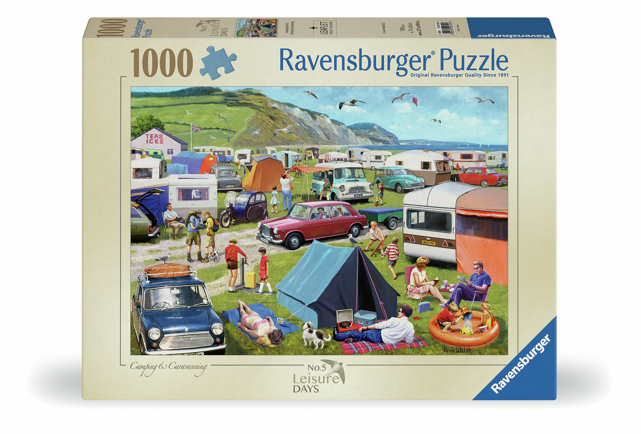 RAVENSBURGER CAMPING AND CARAVANING 1000 PCS