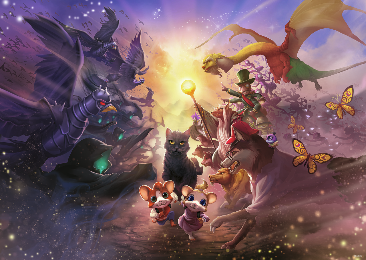 RAVENSBURGER MUSSE & HELIUM 1000 BRIKKER