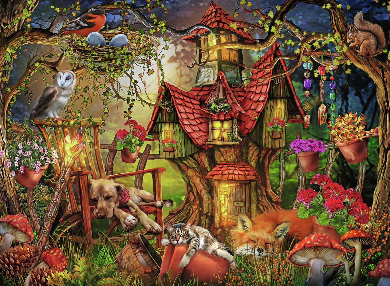 RAVENSBURGER THE LITTLE COTTAGE 200 XXLBRIKKER
