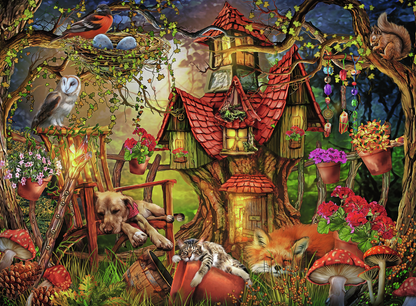 RAVENSBURGER THE LITTLE COTTAGE 200 XXLBRIKKER