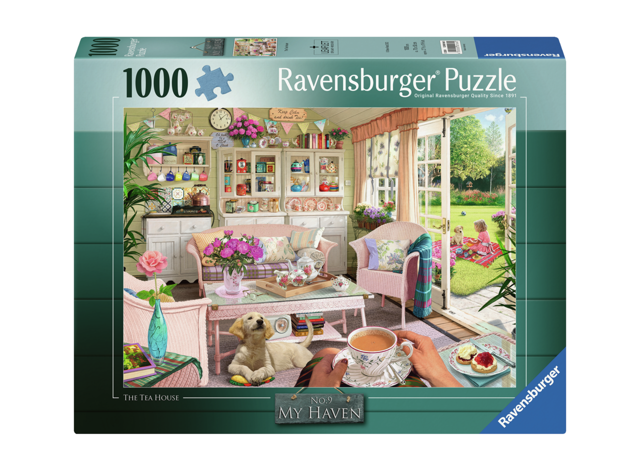 RAVENSBURGER THE TEA SHED 1000 BRIKKER