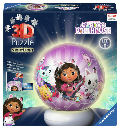 3D GABBY'S DOLLHOUSE PUZZLE 73 PCS.