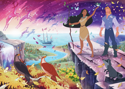 RAVENSBURGER POCAHONTAS 1000 BRIKKER