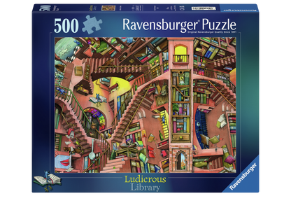 RAVENSBURGER LUDICROUS LIBRARY 500 BRIKKER