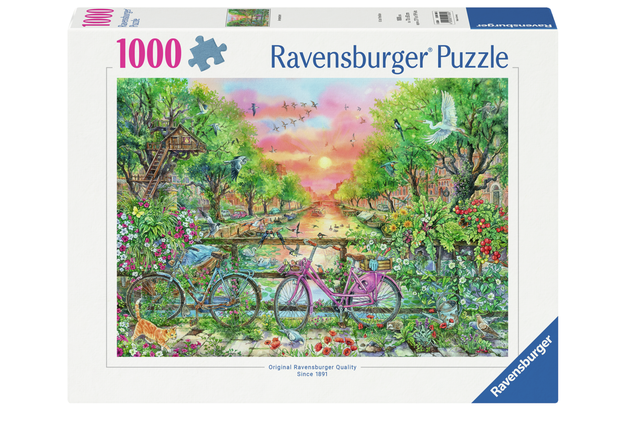 RAVENSBURGER CYKLER I AMSTERDAM 1000P