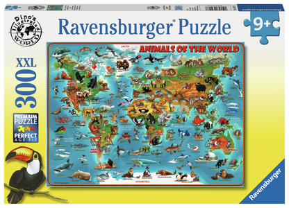 RAVENSBURGER WORLD OF ANIMALS 300PCS.