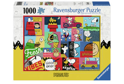 RAVENSBURGER SNOOPY MOMENTS 1000 BRIKKER