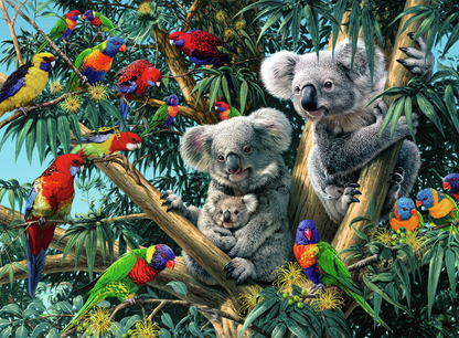 RAVENSBURGER KOALAS IN A TREE 500 BRIKKER