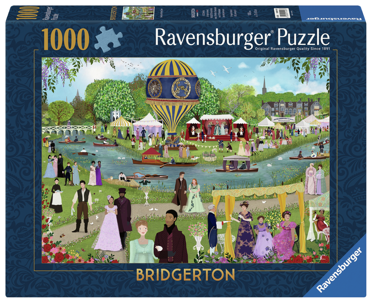 RAVENSBURGER SEEING AND BEING SEEN 1000 BRIKKER
