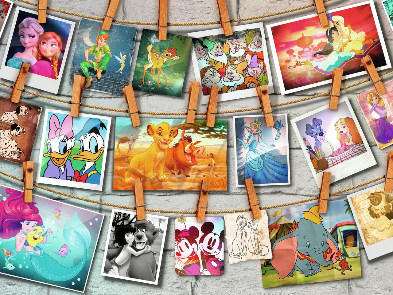 RAVENSBURGER DISNEY PHOTOGRAPHS 1500 BRIKKER