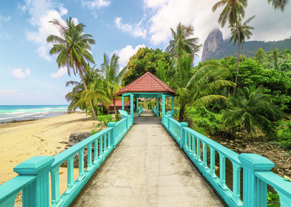 RAVENSBURGER COLORFUL BRIDGE IN MALAYSIA 1000PCS