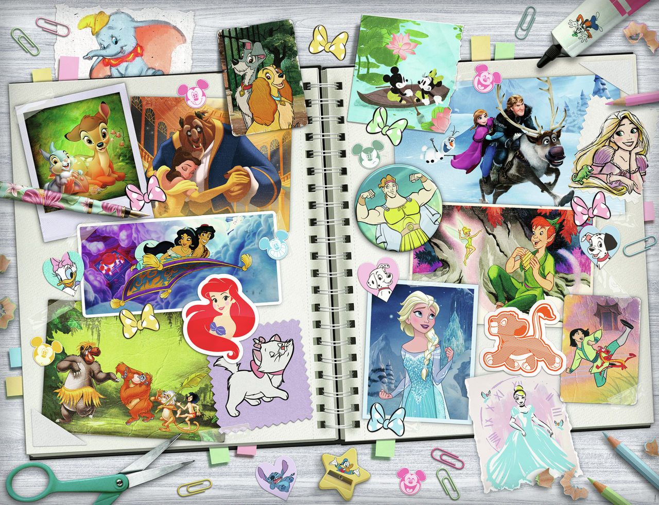 DISNEY SCRAPBOOK 2000 BRIKKER