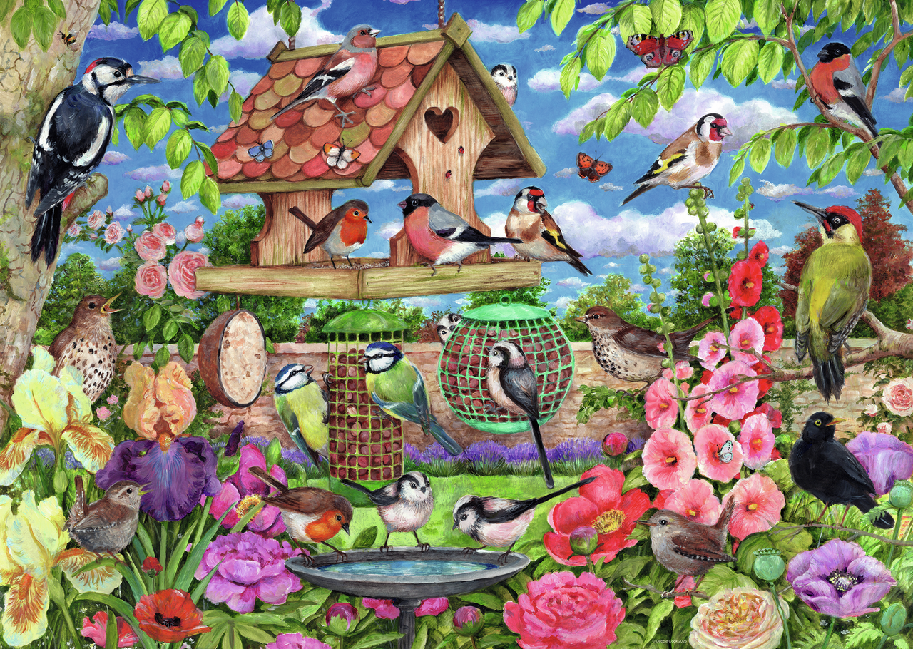RAVENSBURGER THE BIRD TABLE 1000