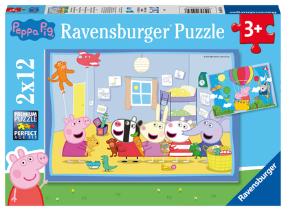 RAVENSBURGER GURLI GRIS' EVENTYR 2X12 BRIKKER