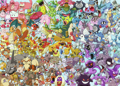 CHALLENGE POKÉMON 1000 BRIKKER