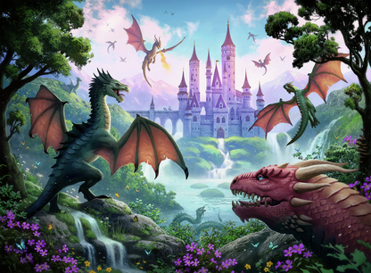 RAVENSBURGER DRAGONS 300 BR.