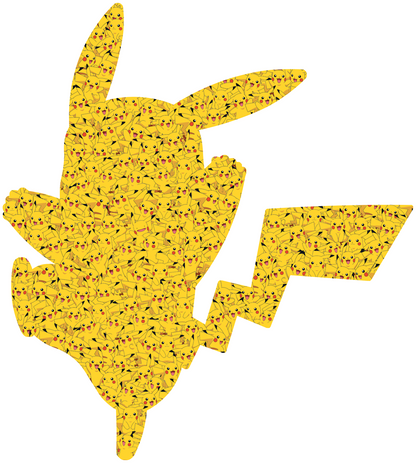 RAVENSBURGER POKÉMON SHAPED PIKACHU 727 BRIKKER