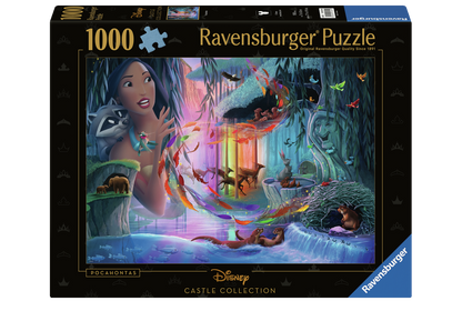 RAVENSBURGER DISNEY CASTLES POCAHONTAS 1000 BRIKKER