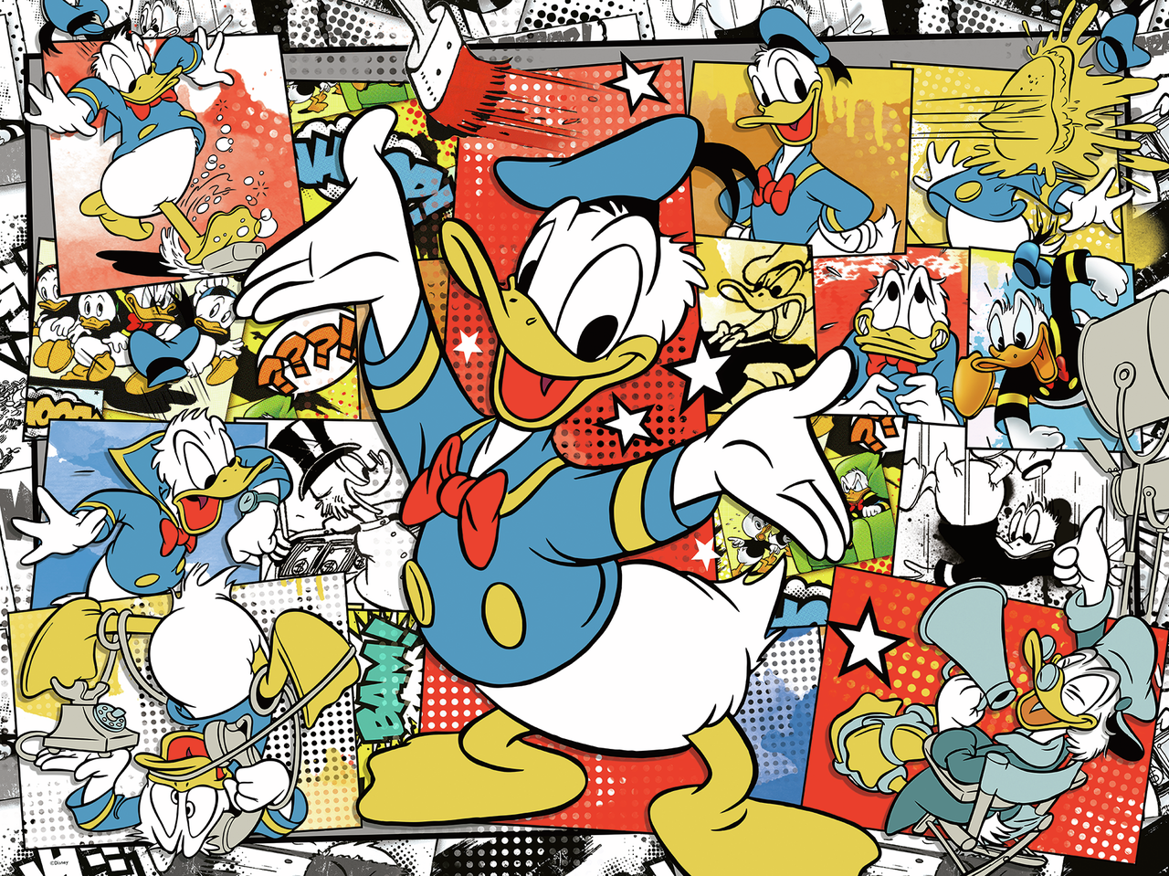 RAVENSBURGER DONALD DUCK 1500 BRIKKER