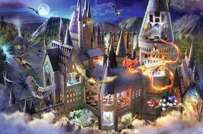 RAVENSBURGER HOGWARTS CASTLE CUTAWAY 3000 BRIKKER