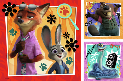 RAVENSBURGER ZOOTRIPIA 2 3X49PCS