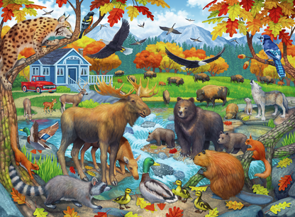RAVENSBURGER WILDLIFE 150 BRIKKER