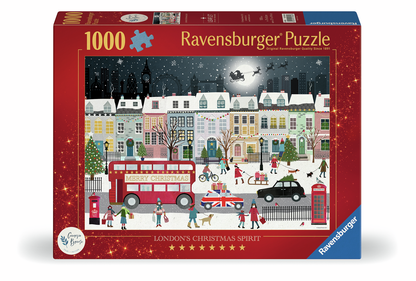 RAVENSBURGER LONDON CHRISTMAS SPIRIT 1000 BRIKKER
