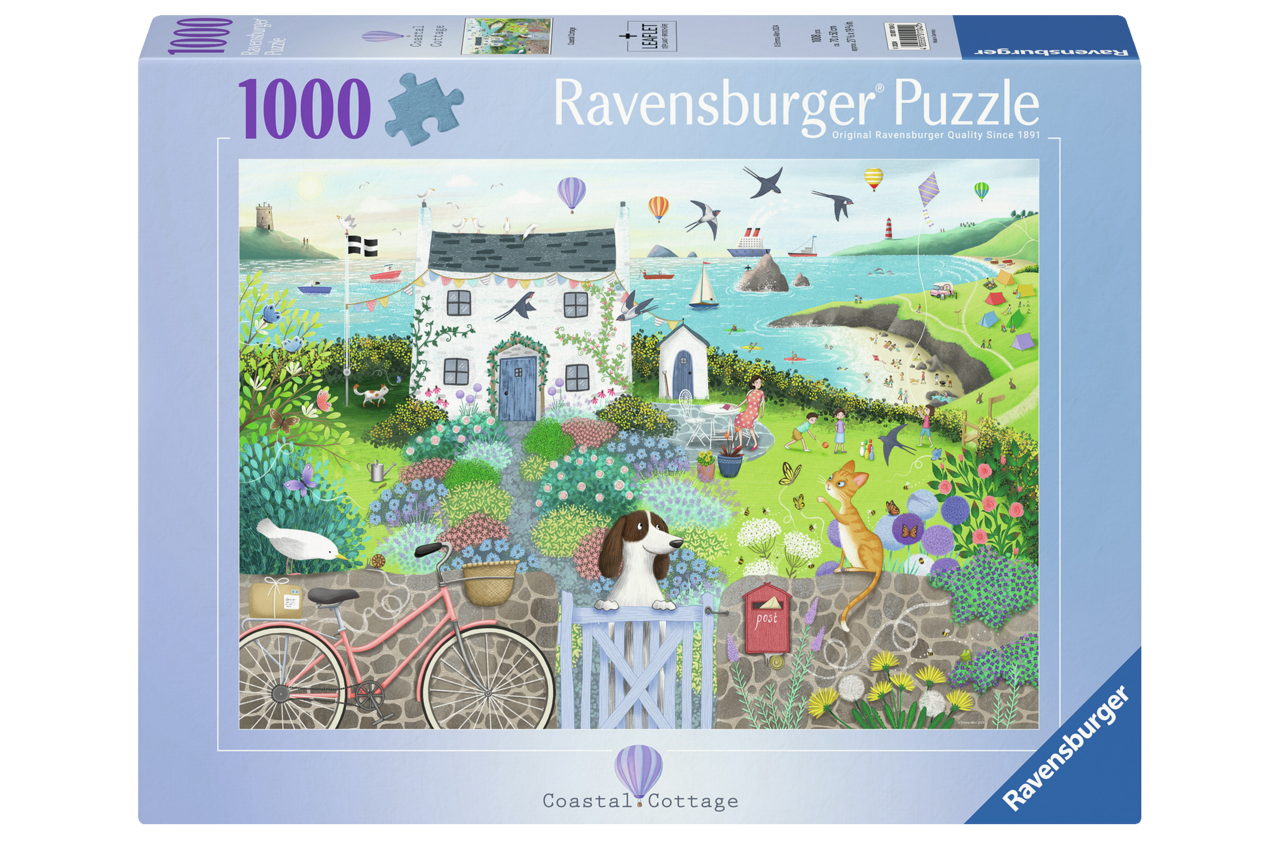 COASTAL COTTAGE 1000 BRK. RAVENSBURGER