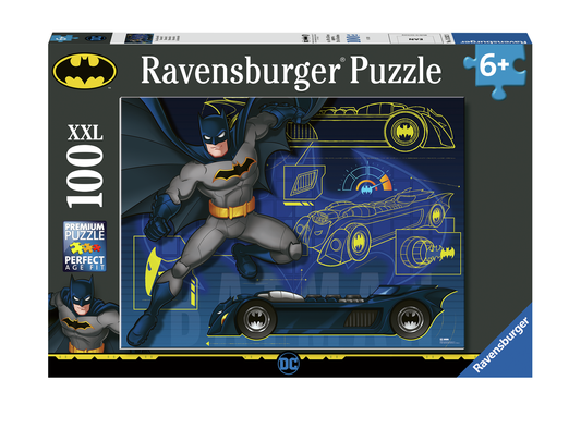PUSLESPIL BATMAN AND BATMOBILE