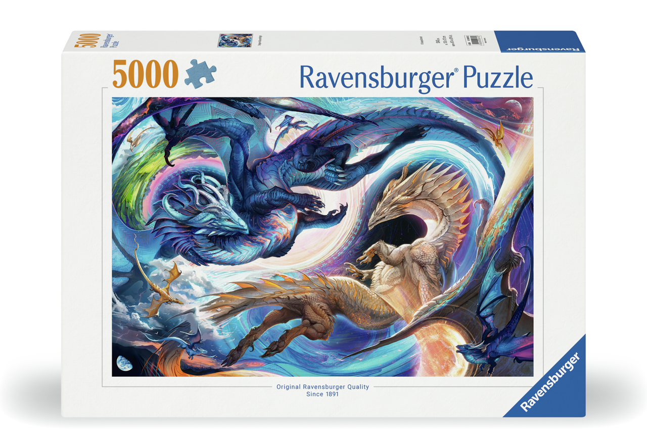 RAVENSBURGER DRAGON AT DAY AND NIGHT 5000 BRIKKER