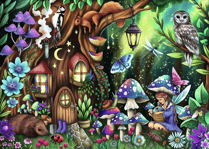 RAVENSBURGER IN THE MAGICAL FOREST 1000BR