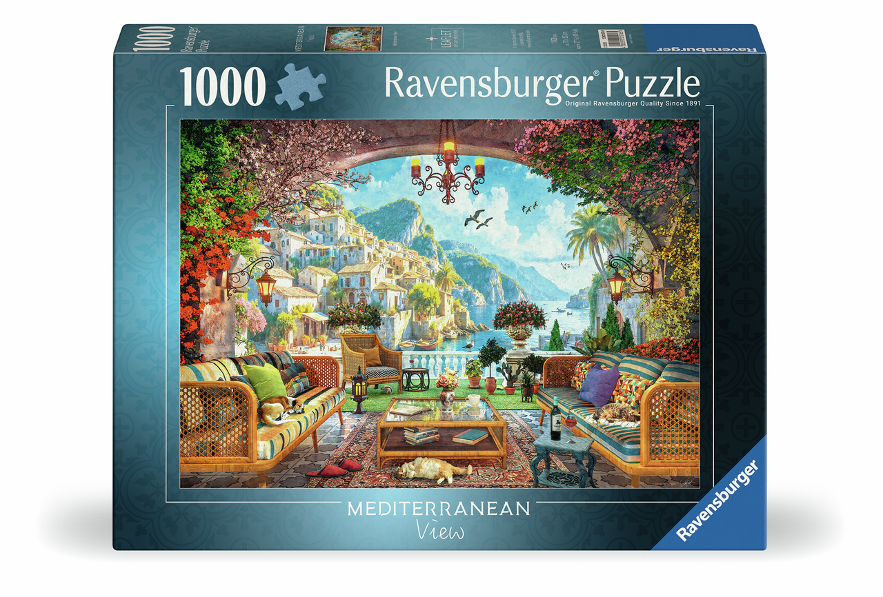 RAVENSBURGER MEDITERRANEAN TERRACE VIEW 1000 PCS.