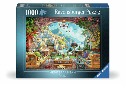 RAVENSBURGER MEDITERRANEAN TERRACE VIEW 1000 PCS.