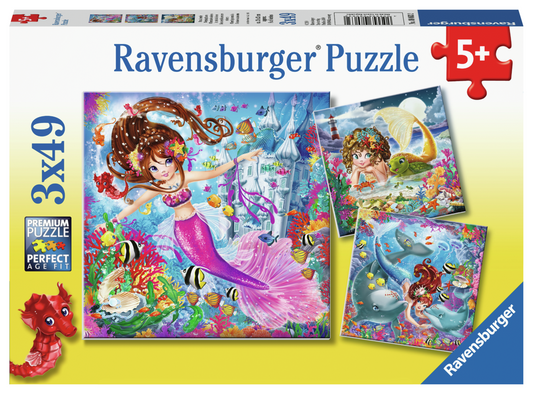PUSLESPIL CHARMING MERMAIDS 3X49 BRIKKER