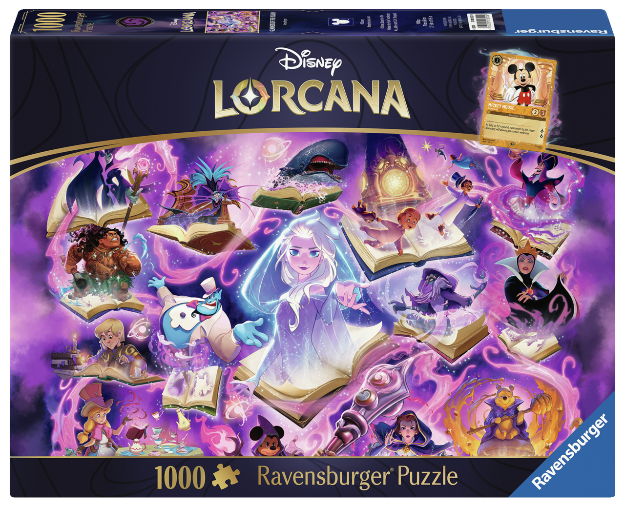 RAVENSBURGER GLIMMERS OF THE REALM: AMETHYST 1000 BRIKKER