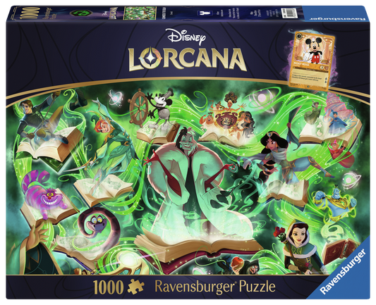 RAVENSBURGER GLIMMERS OF THE REALM: EMERALD 1000 BRIKKER
