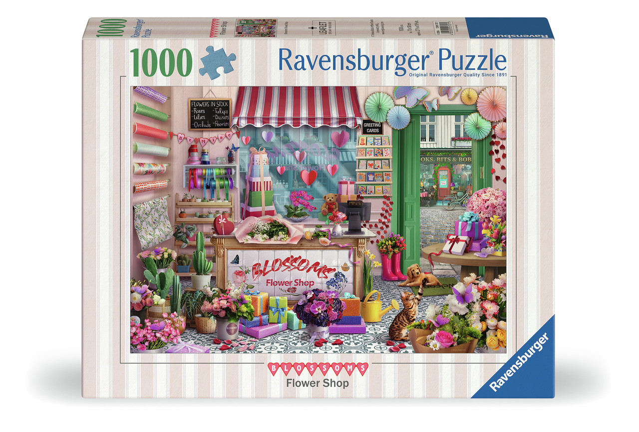 BLOSSOMS FLOWERSHOP 1000 PCS.