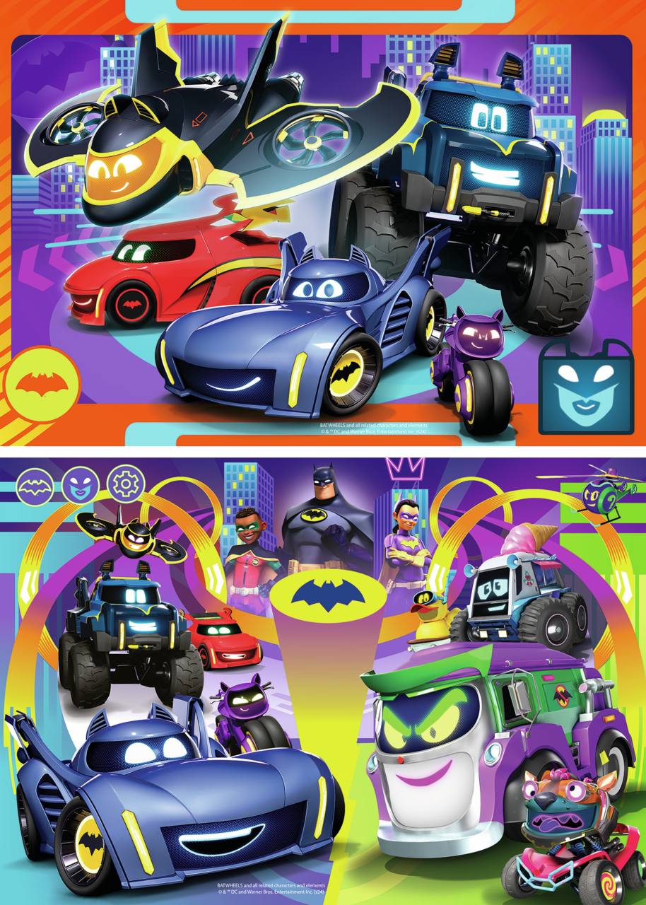 RAVENSBURGER BATWHEELS 2 X 24 BRIKKER