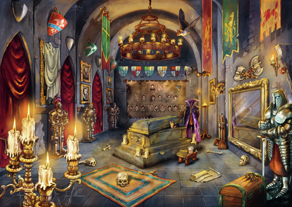 RAVENSBURGER THE VAMPIRE'S CASTLE 1000P