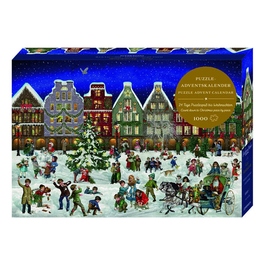 WINTEREVENING IN THE CITY JULEKALENDER 1000 BRIKKER