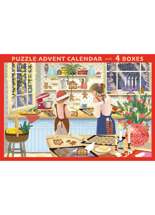 VISSEVASSE ADVENTKALENDER MED 4 RUM
