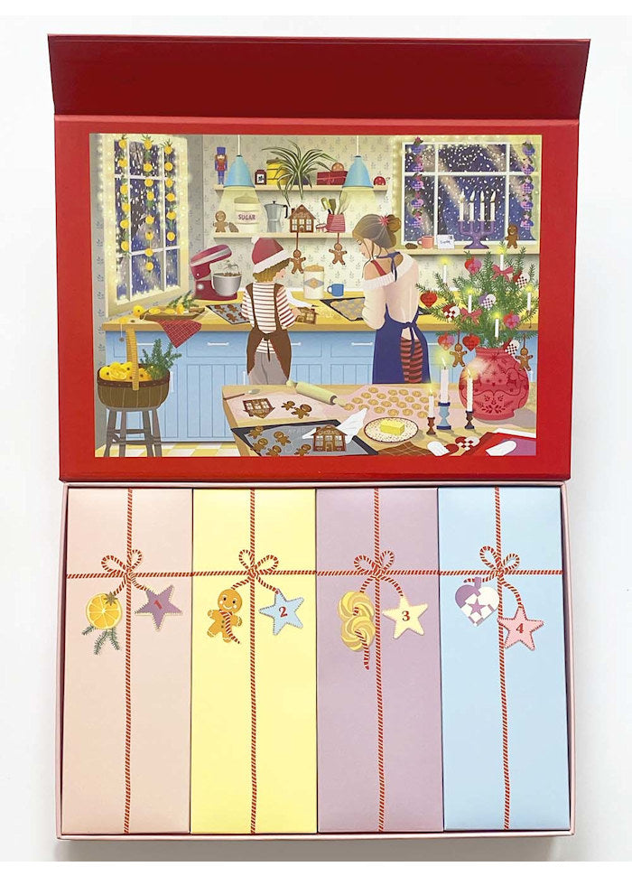 VISSEVASSE ADVENTKALENDER MED 4 RUM